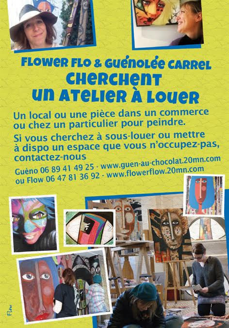 atelier artistes à louer